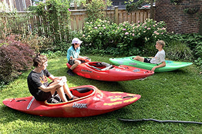 Kayak Shakedown Summer Paddling