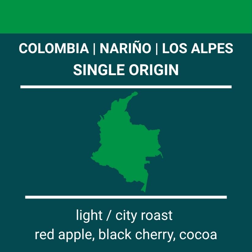 Colombia | Nariño | Single Origin | Los Alpes