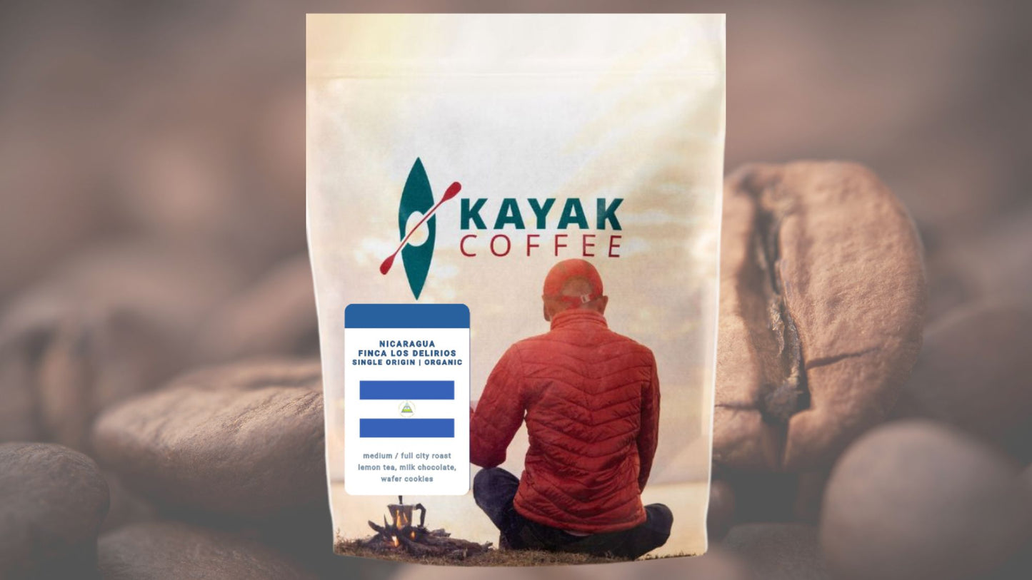 
                  
                    Nicaragua | Finca Los Delirios | Organic | Single Origin | Medium Roast
                  
                